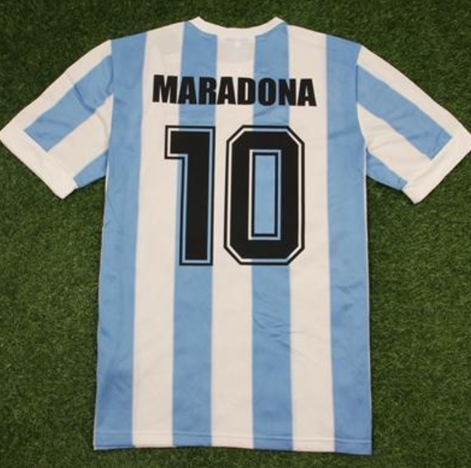 

1986 Argentina retro soccer jerseys classic vintage MARADONA 10 CANIGGIA BATISTUTA SIMEONE Camisa futbol Shirt vintage kits men Maillots de football jersey, 1986 home shirt
