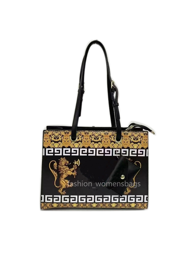 

Vintage Fendace La Medusa tote Composite bag crossbody lion head print Handbag High Quality Designer Fashion Women Luxury Bags Popular Shoulder wallet Purse, Fedex shipping(not for order)