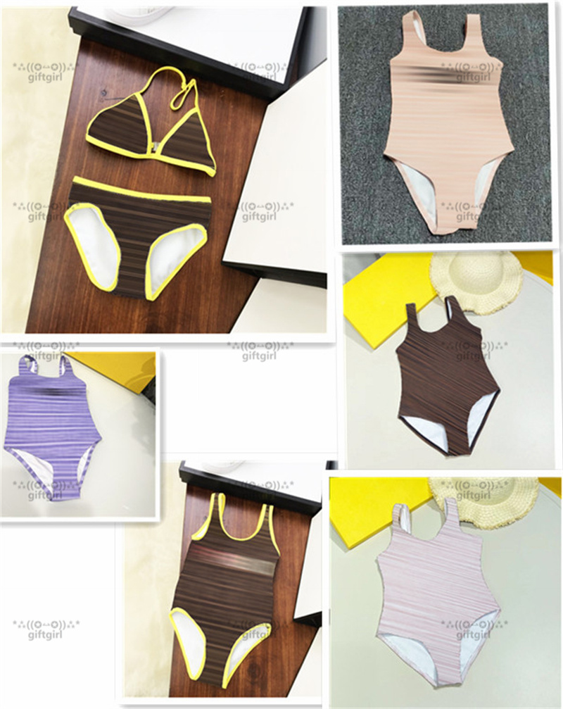 

Classic Plaid Swimwear Hipster High Quality Girl's Designer One-pieces Swimsuits Outdoor Kids Luxury Fabric Children Wear Plus Size