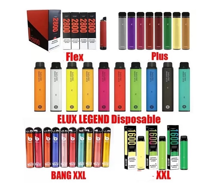 

Prefilled Plus XXL Disposable Vapes Pen E-cigarettes Device 800 1600 P Pods Stick Portable Vapor Vape