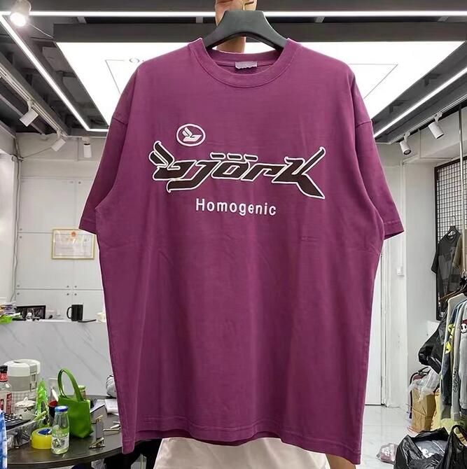 

Men's Plus Tees foam print round-necked t-shirt