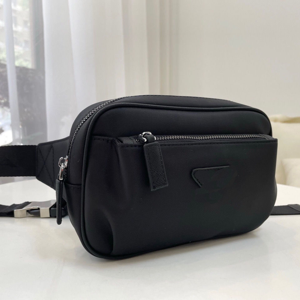 Sac à bandoulière en Nylon pour hommes et femmes, sac de ceinture de luxe, sac de poitrine, pochette pour téléphone portable, sacs à bandoulière