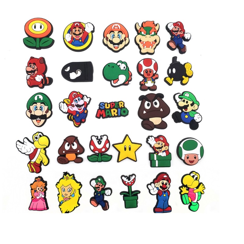 

Hot sellling PVC Shoe Charms Shoes Accessories clog Jibz Fit Wristband Croc buttons Decorations girls Boys Gift