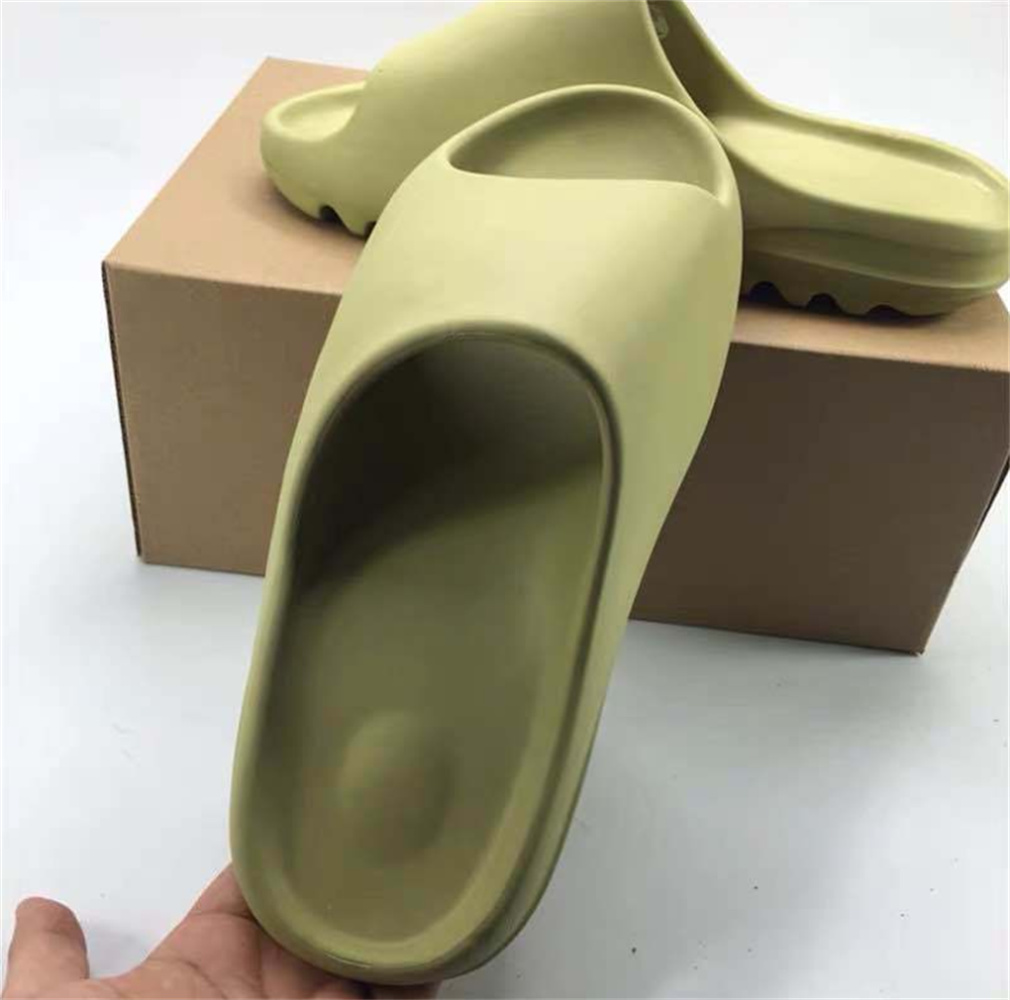 

2022 Designer Slippers Men's and Women's Fashion eva Bone White Pure Black Army Green Beach Indoor Anthracite Core Outdoor Sports Slippers Turner 36-45