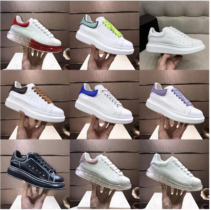 

with box top quality shoes designer men women womens Leather Lace Up white mens espadrilles oversized flats platform casual espadrille flat sneakers #fvbn, Other