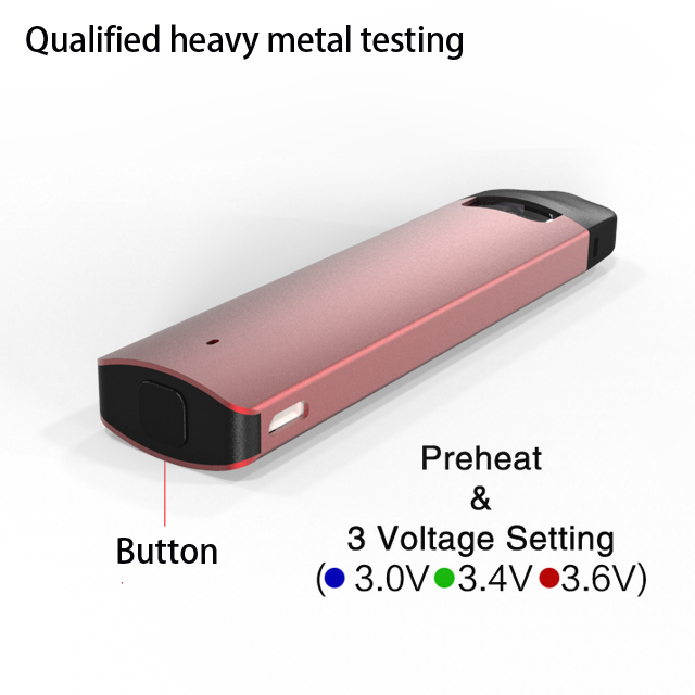 

0.5ml Empty Disposable Vape Pen Delta 8 E Cigarette Pod Puff 510 Cartridge Preheat Voltage Setting Atomizer Adjustable Battery HD plus Wholesale