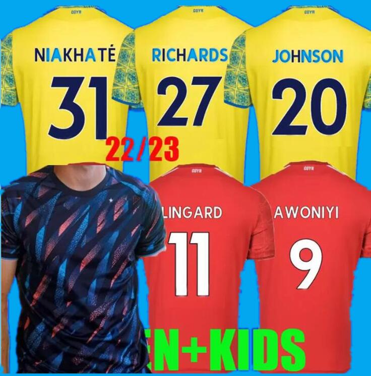 

21 22 23 Nottingham GRABBAN Soccer Jerseys Johnson Surridge 2021 2022 2023 Forest home Awoniyi AMEOBI MIGHTEN KROVINOVIC Zinckernagel Yates Football Shirt Man kids, 22/23 home