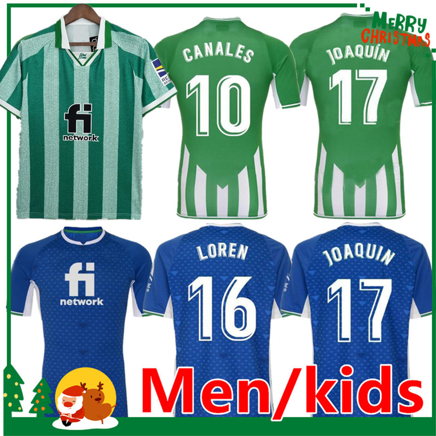 

21 22 REAL Betis soccer Jersey JOAQUIN Loren BOUDEBOUZ BARTRA A.GUARDADO home CANALES Commemorative Edition Fekir 2021 2022 Men + KIDS kit jerseys, Special edition 22/23
