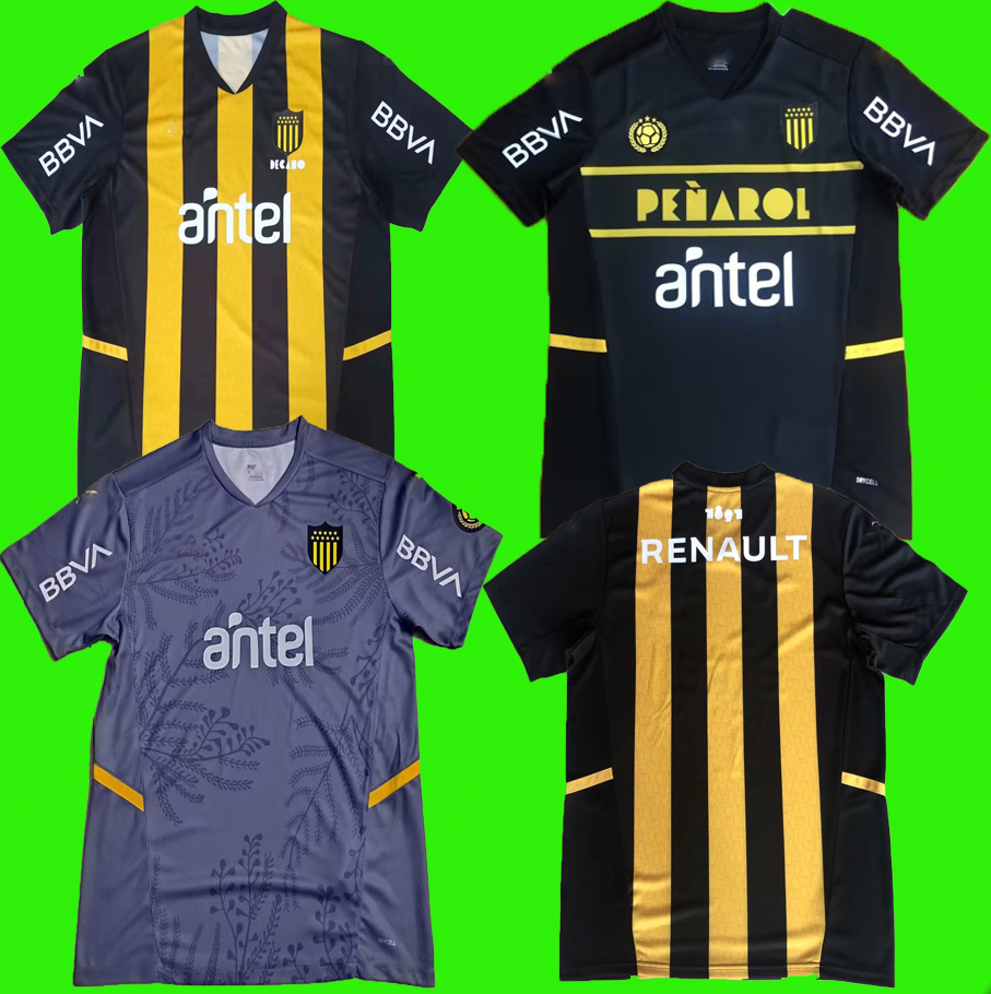 

22 23 Uruguay Penarol Soccer Jerseys Commemorative Edition home away 2022 2023 Club Atletico Penarol C.RODRIGUEZ Gargano 3rd football shirts, Black