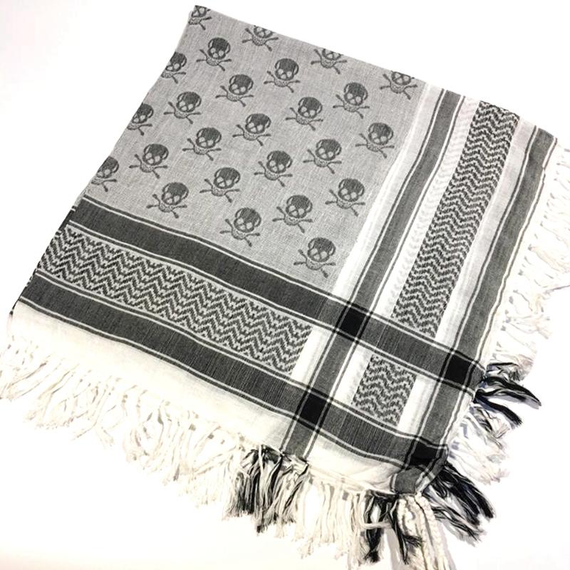 

Bandanas Tactical Shemagh Arab Desert Shawl Scarf Windproof Warmer Cover Military Outdoor Camping Winter Cotton Men Women