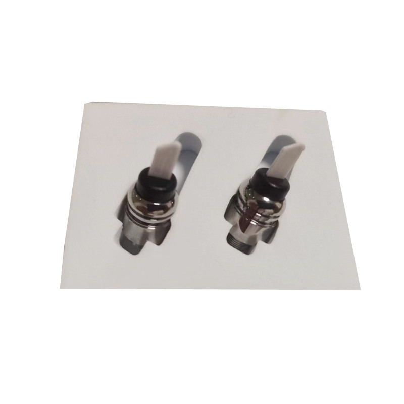 

Hot Knife ceramic heating tip concentrate wax dab coil atomizer 510 Thread Electric Dab Tool 2pcs in one pack for vape pen battery kit