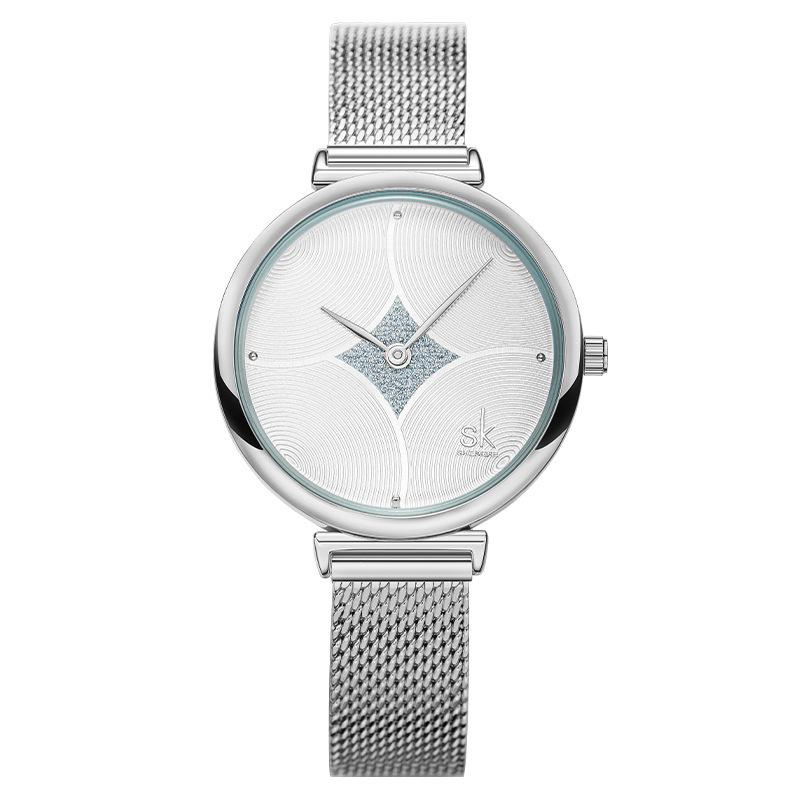 

2022 new sk watch women wholesale famous watch fashion simple personality waterproof net with cross-border wholesale gifts, C1