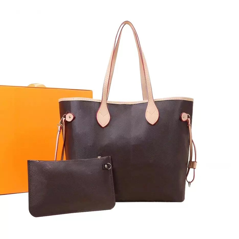 

Handbag & Wallet for Women Luxury Designer Top Quality 2pcs set Shoulder bag tote High Quality Genuine Leather Crossbody Purse New Fashion Shopping bag Wallet Purse, Old flower-yellow