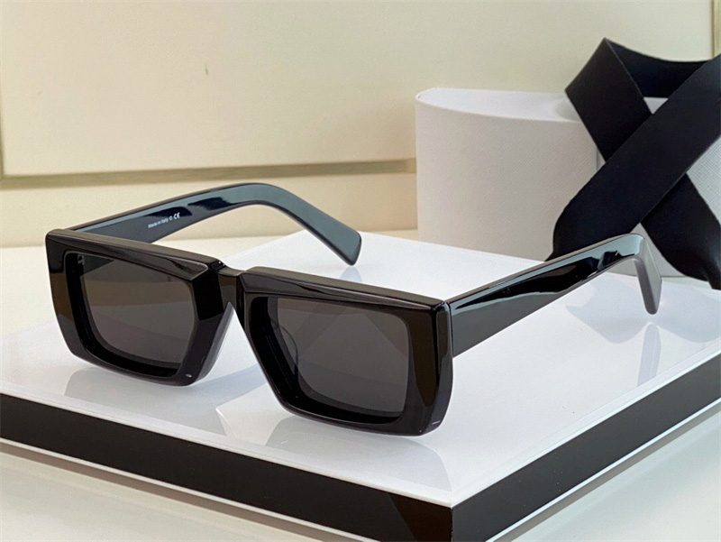 

Fashion designer women mens sunglasses rectangular three-dimensional craft line sun glasses unique avant-garde style Anti-Ultraviolet protection come with box