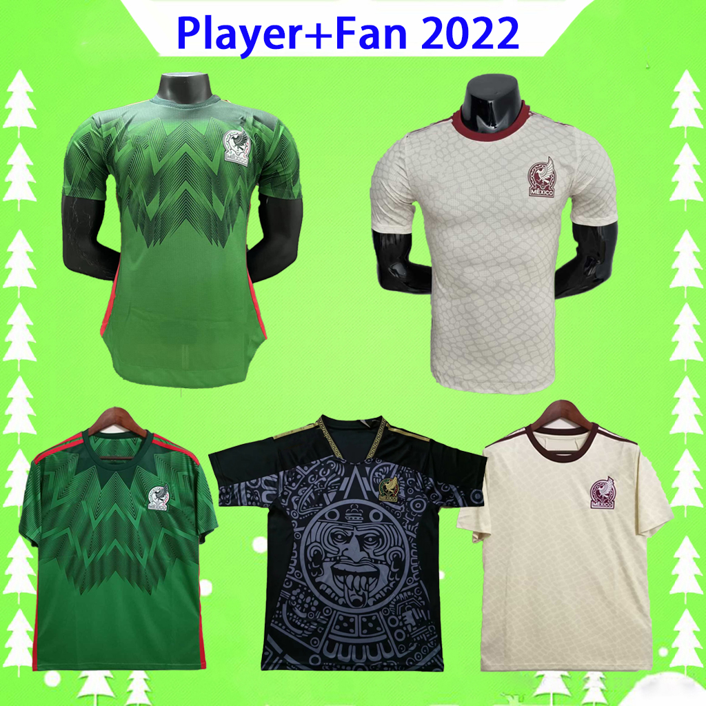 

Player fans version 2022 Mexico soccer jerseys training wear 2023 Copa america 22 23 Camiseta CHICHARITO LOZANO DOS SANTOS 2021 football shirt Men kit uniforms S-2XL
