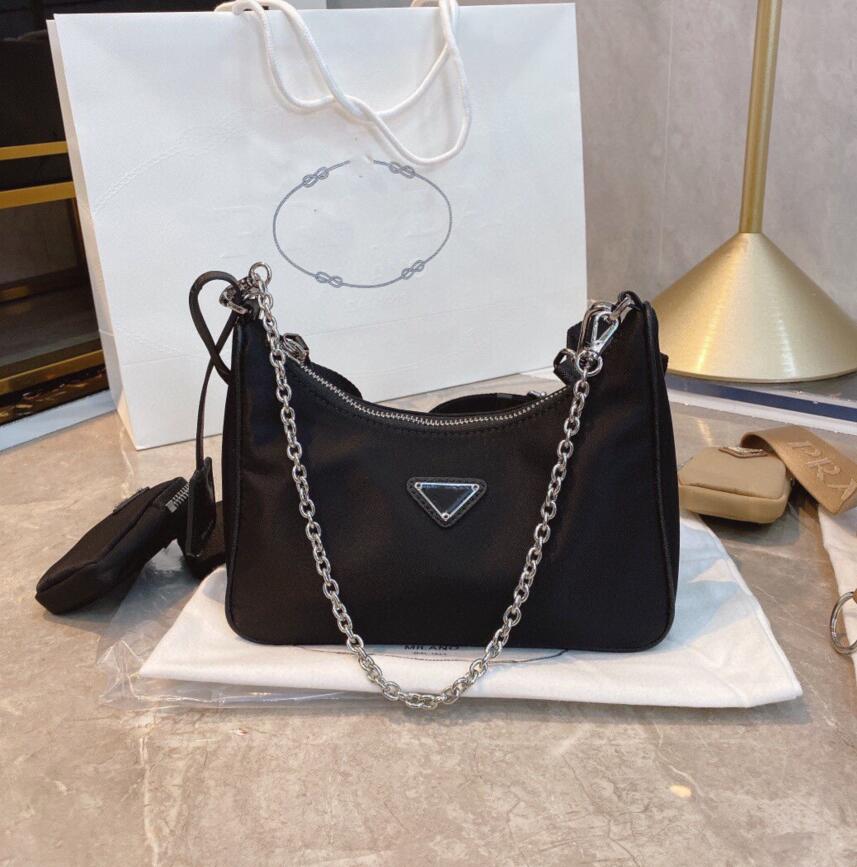 

Shoulder bag High quality nylon canvas handbag for sale women luxury fashion designer bag classic Lady 3in1 diagonal cross bags