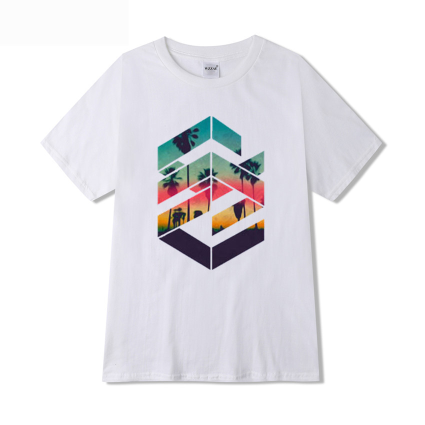 

Cool Loose O -Neck Summer Printed Casual Mem T Shirt Short Seve Cotton Comfortable Fabc Tshirt Fashion Size S-2XL, 17