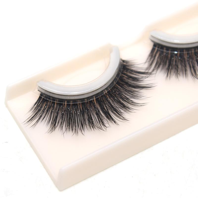 

False Eyelashes Glue Free Anti Allergy Self Adhesive Lashes Pre Glued Kit Hand Made SetFalse