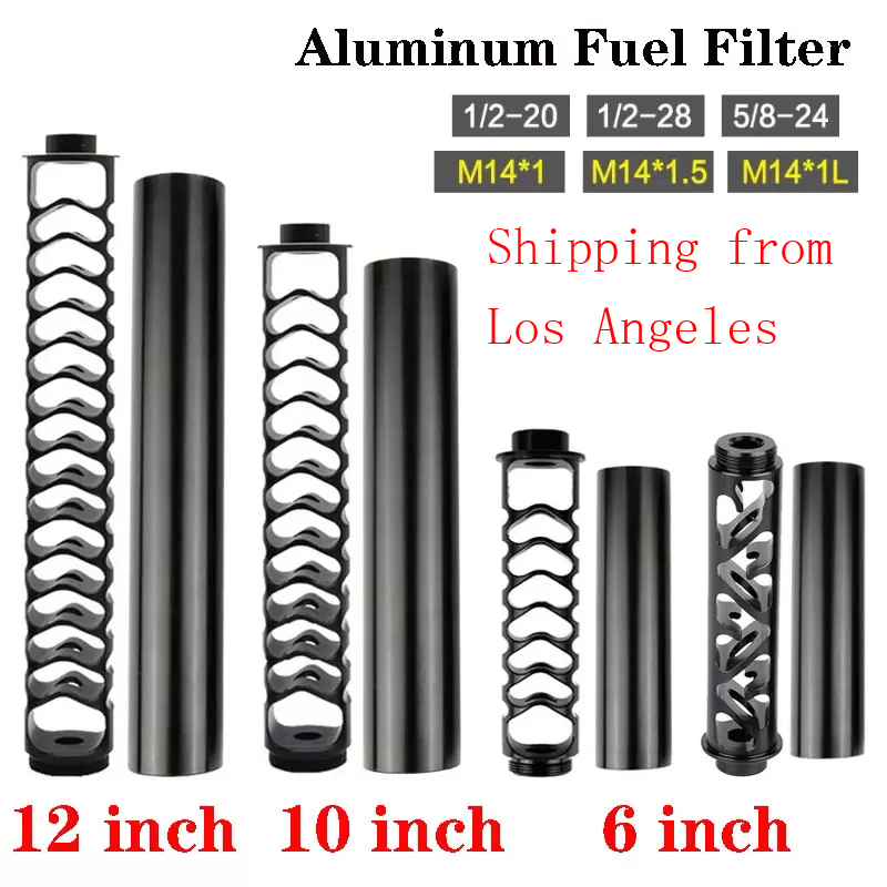 Novo filtro de combustível 1/2-20 1/2-28 5/8-24 M14X1/1.5/1L M24X1.5 M15X1 M16X1 M18X1 3/4-16 13/16-16 TRAP