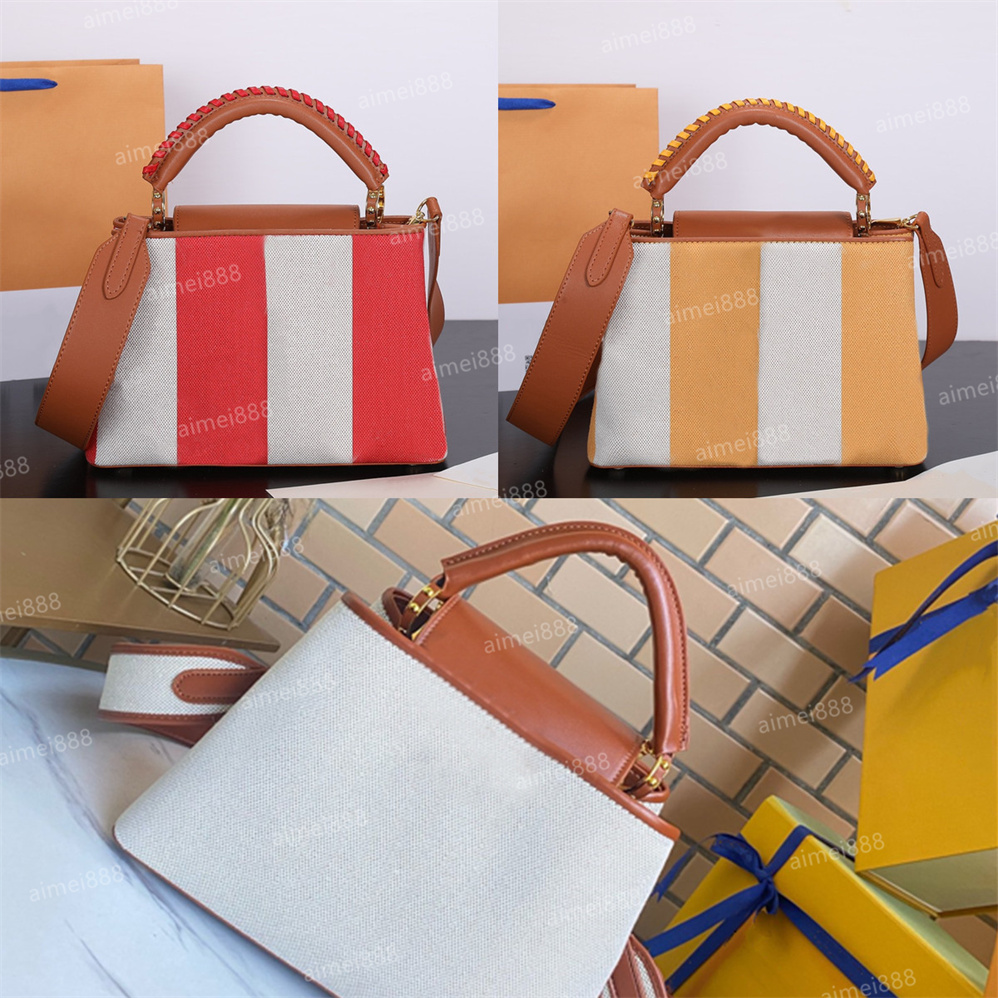

5A Top Quality Capucines Fashion Women Shoulder Bags Chain Messenger Bag Leather Handbags Shell Wallet Purse Ladies Cosmetic Crossbody Tote, Pink and snake