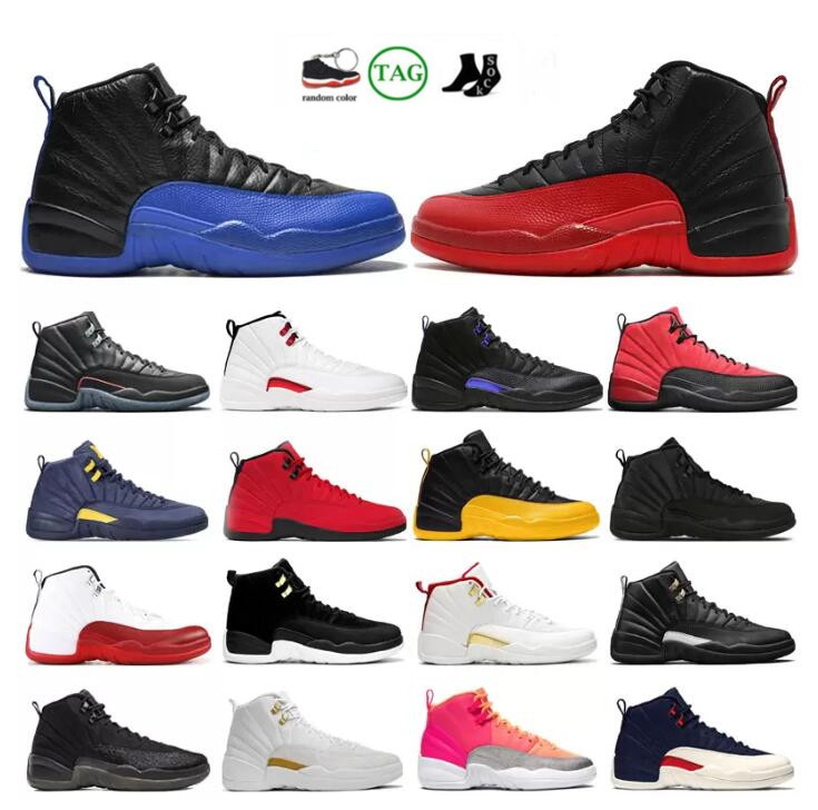 

High Quality men 12s Jumpman Basketball Shoes 12 University Gold Reverse Flu Game Dark Concord Bulls Wolf Grey mens trainers sports sneakers, Please contact us
