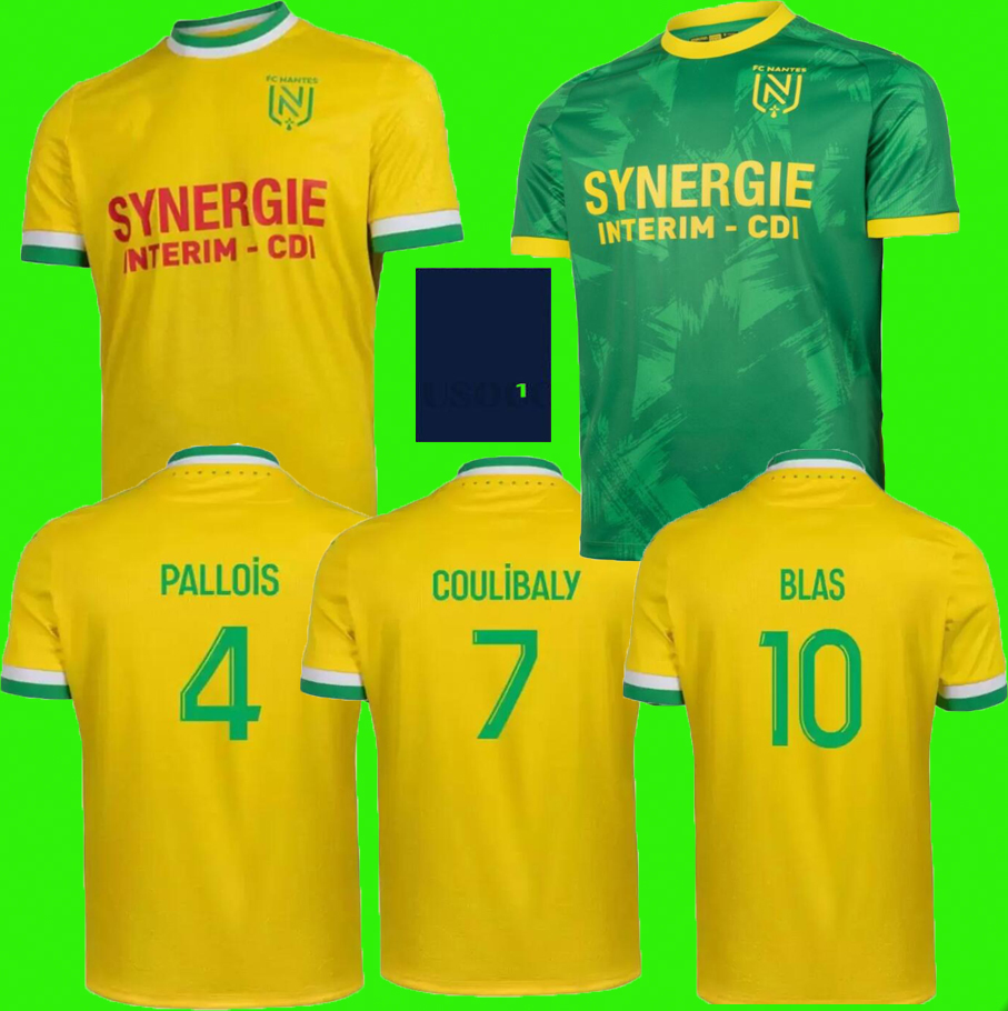 

2022 Maillots FC Nantes Etoile soccer jerseys 22 23 HOME SISSOKO 17 GIROTTO COULIBALY BLAS KOLO MUANI SIMON football shirt, Orange