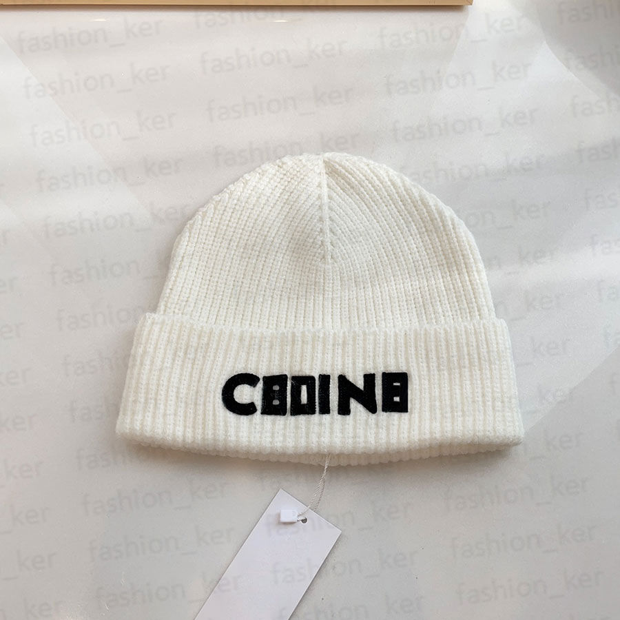 

Colors Fashion Knitted Hats 6 Designer Classic Letters Beanie Cap Top Quality, C6