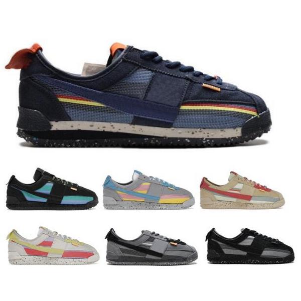 

Cortez Union Running Shoes For Men Women Cortezs Off Noir Light Smoke Sesame Lemon Frost Nylon 2022 Mens Grey Trainers Skateboard Sneakers Size 5.5 - 12, Beige