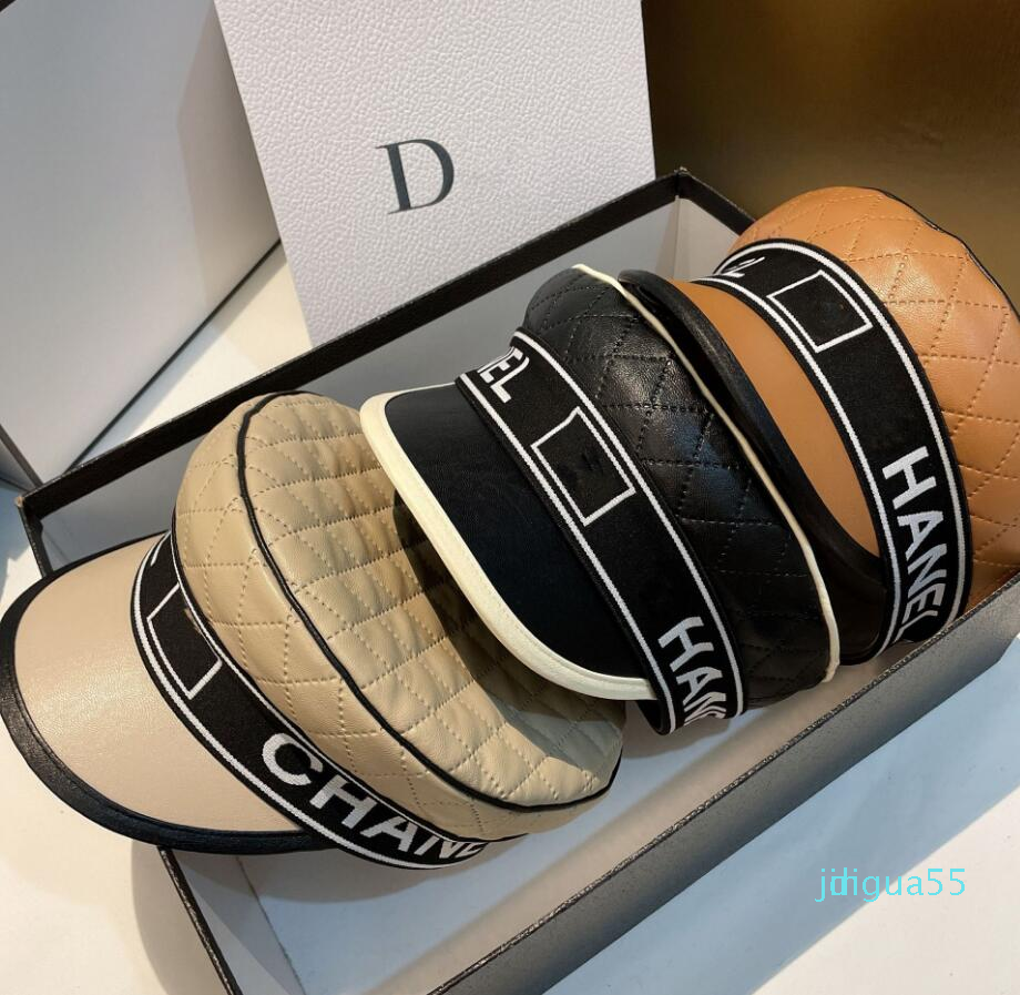 

Designer Berets Fashion Womens Navy Cap Letter Printing Octagonal Caps High Quality Autumn Winter PU Leather Hat All-match Solid Color