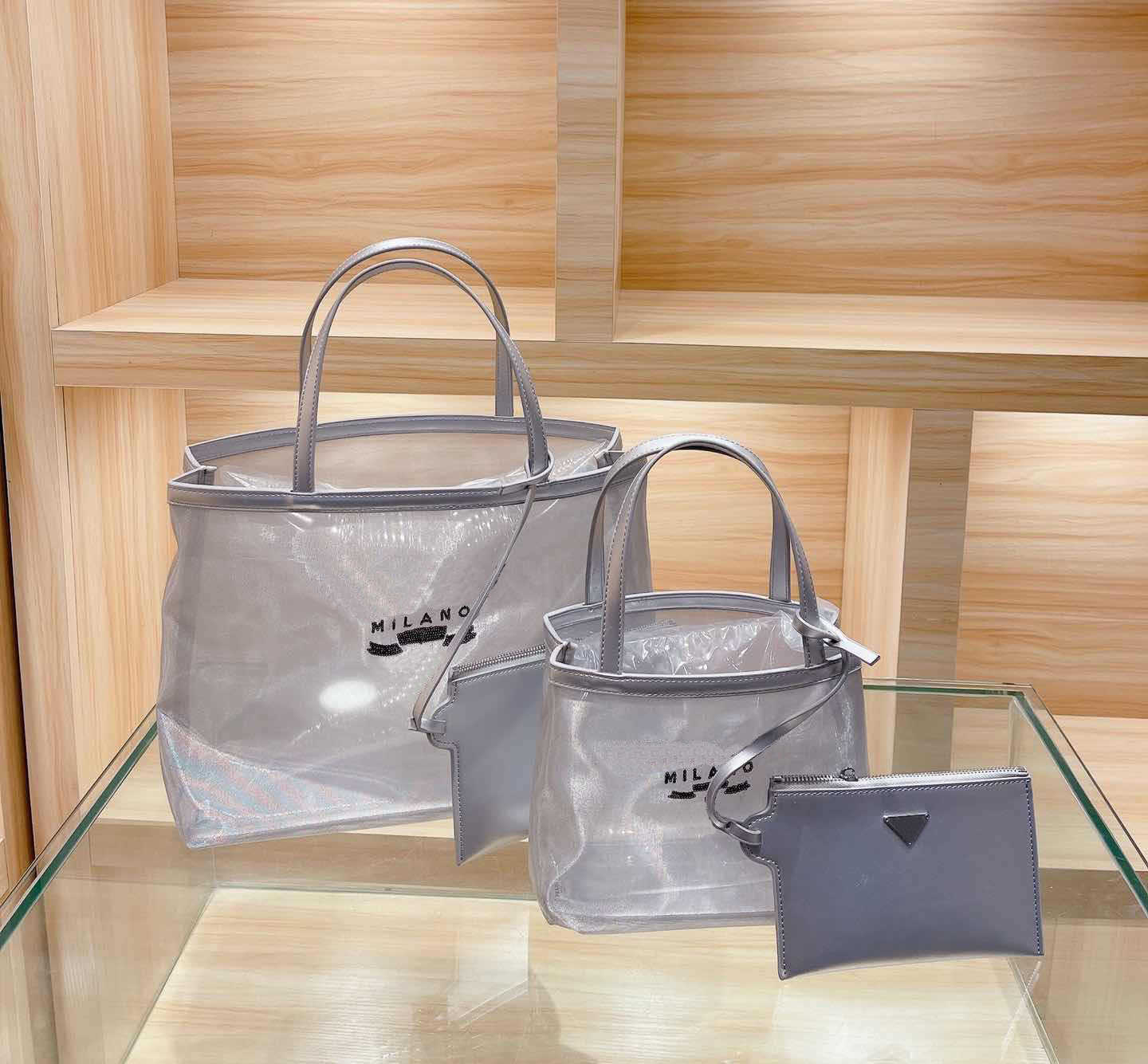 

Fashion shopping bags designer mesh hollow handbag Womens temperament shoulder bag high quality totes handbags QTI3, Make up for price