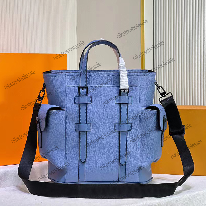 

Luxury Man Taurillon Leather Bag Christopher Backpack Messenger Handbag M58479, ##