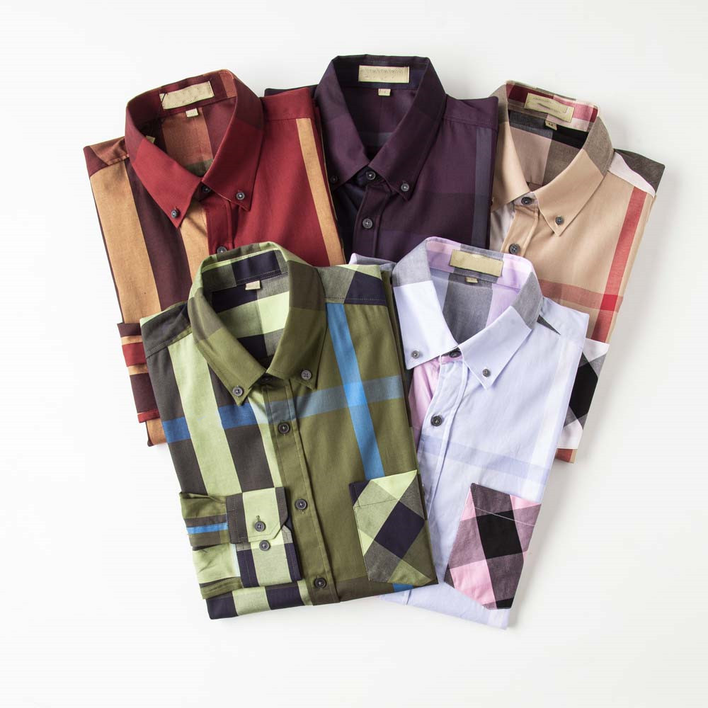

Designers Mens Dress Shirts Business Fashion Casual Classic Long Sleeve Shirt Brands Men Spring Slim Fit chemises de marque Clothing stylist luxury Clothes M-XXXL, Customize
