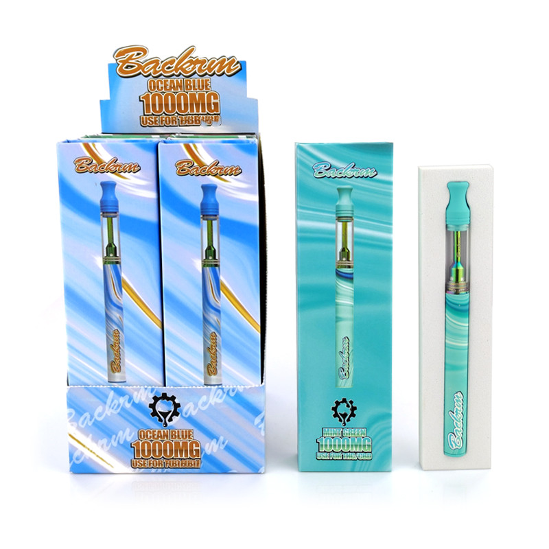 

1000mg Disposable Vapes Pen E Cigarette 320mAh Rechargeable Battery 1ml Ceramic Coil Thick Oil Cartridge Cookies KRT Runty Backwoods