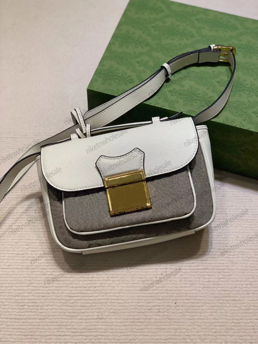 

New Leather Crossbody Bags Belt Padlock Shoulder Handbag Women Designer Tote 658487, ##