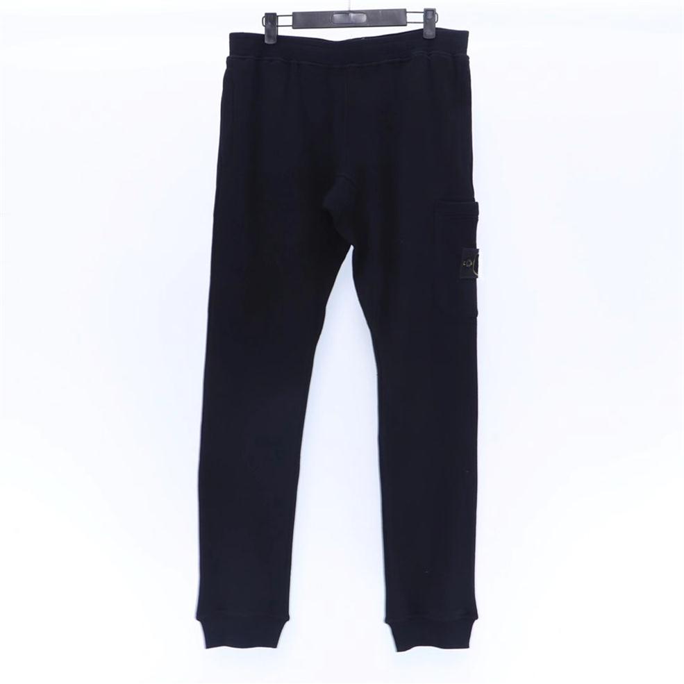 

21SS STONE Spring ISLAND Autumn Winter New Cotton Sweatpants Men Women Compass Embroidery Badge HipHop Casual Trackpants Men 02270278t