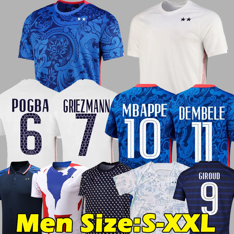 

22 23 French club Full Sets soccer jersey BENZEMA FEKIR PAVARD MBAPPE 2022 2023 World POGBA cup GIROUD KANTE Maillot de foot equipe Maillots Men Kits football shirt top, D647#