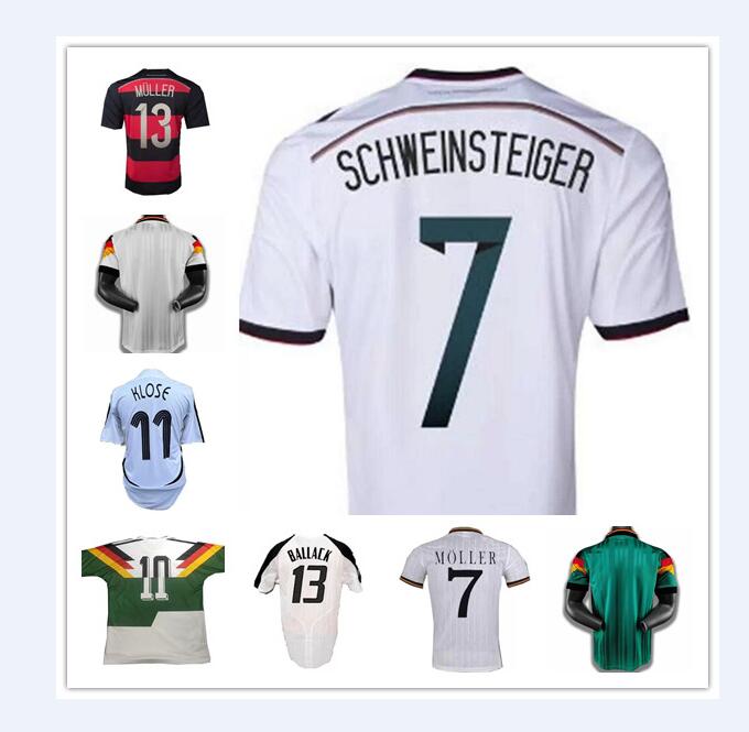 

1990 1992 1994 1998 1988 Germany Retro Littbarski BALLACK Soccer Jersey KLINSMANN Matthias home shirt KALKBRENNER JERSEY 1996 2004