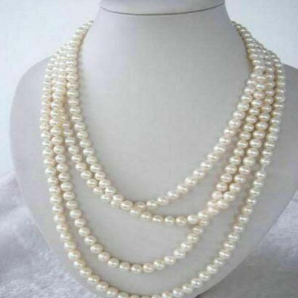 

south sea white cream pearl necklace 14k Yellow Gold Clasp AAA