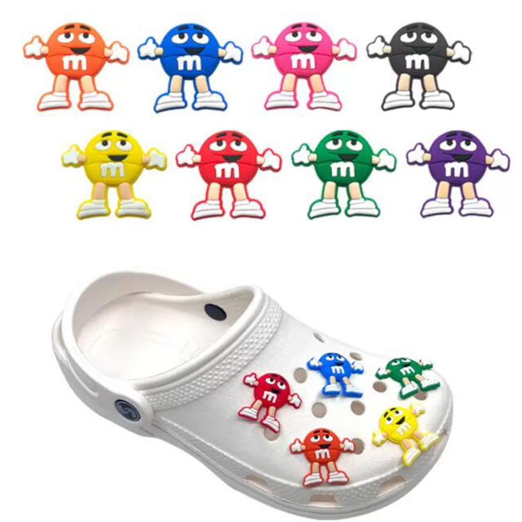 

Wholesale M Croc Shoe Charms Parts Accessories Buckle Clog Buttons Pins Wristband Bracelet Decoration Kids Teen Adulty Party Gifts