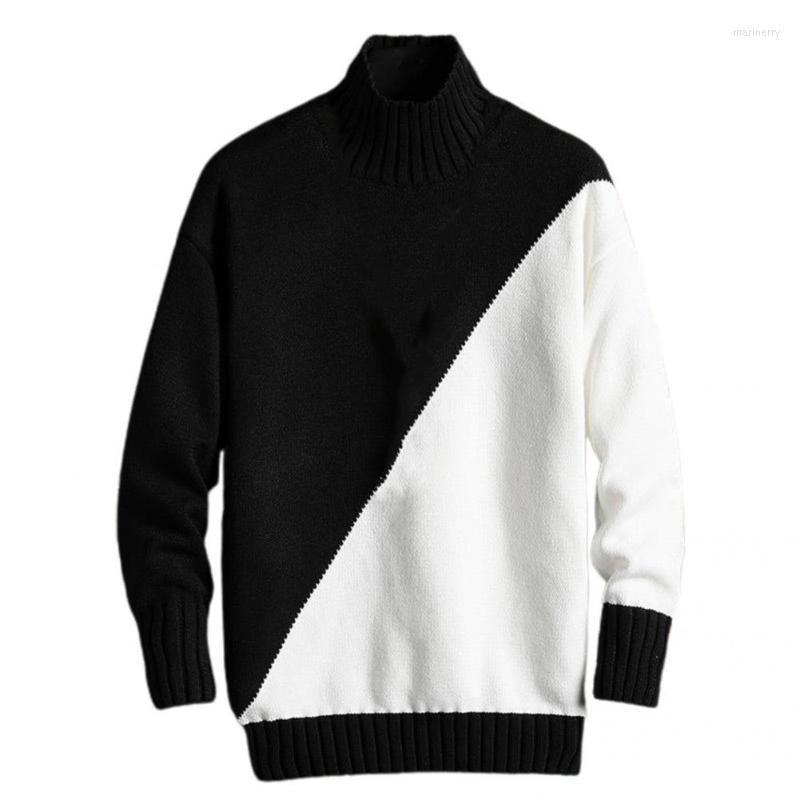 

Men's Sweaters Autumn Sweater Leisure Spring Pullover Knitted Trendy Soft SweaterMen's Mari22, Black