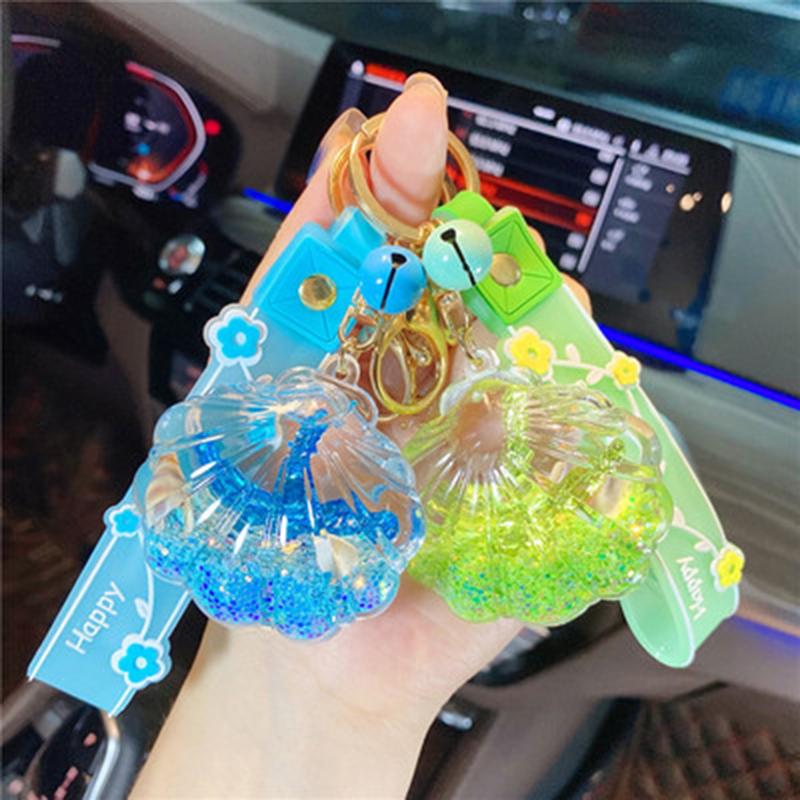 

Keychains Marine Life, Starfish, Shell, Floating Bottle, Couple Keychain, Creative Universal Bag, Mobile Phone Car Pendant, Fun Keychain