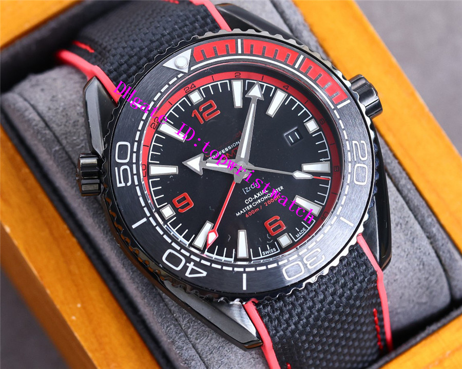 

8 Styles 600m Sport Diving Watch GMT Luxury Watches Swiss 8906 Automatic Mechanical Sapphire PVD Black316L Steel Case Ceramic Bezel Water Resistant Luminous