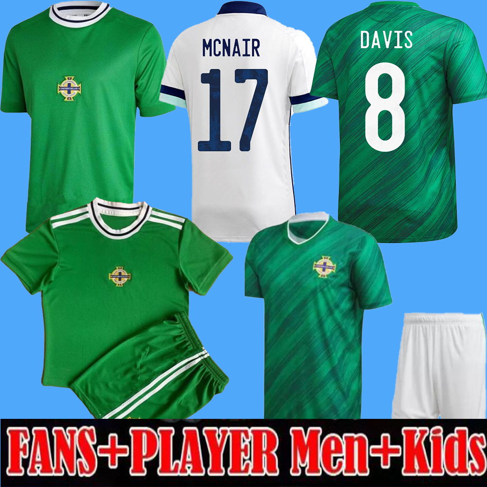 

2021 2022 2023 Northern Ireland Soccer Jersey LAFFERTY Home away Adult men kids kits 22 23 DAVIS MAGENNIS EVANS MCNAIR BOYCE Football Shirt, 2021 home kids kit socks