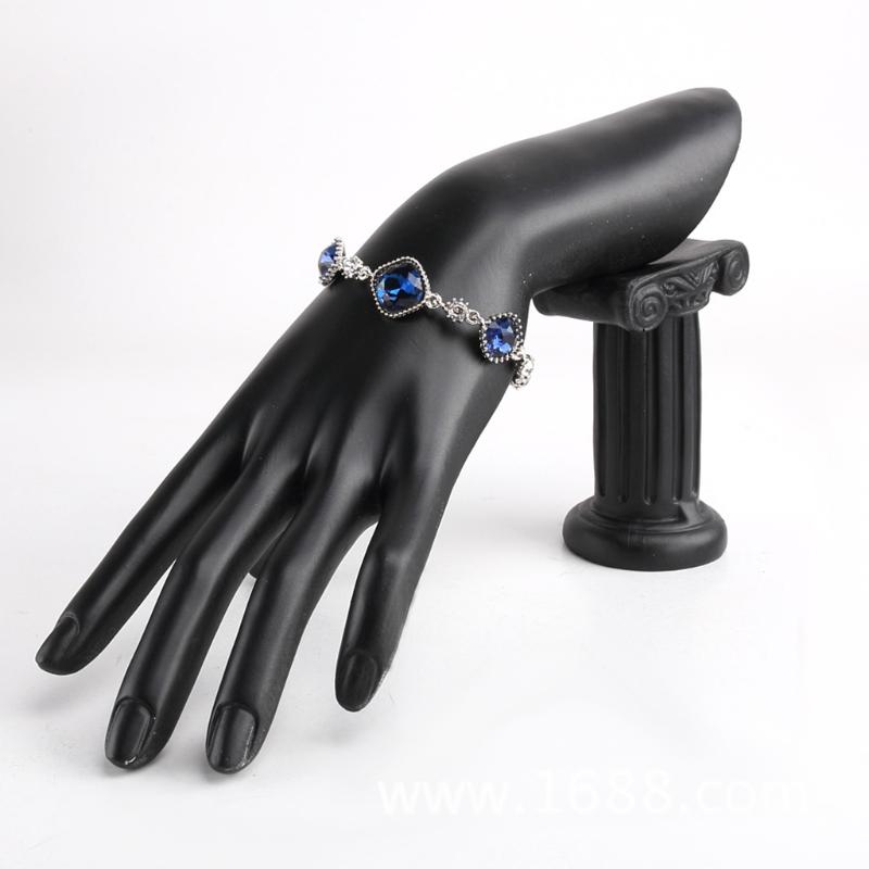 

Jewelry Pouches, Bags Novelty Mannequin Hand Bracelet Ring Watch Bangle Display Stand Rack Black