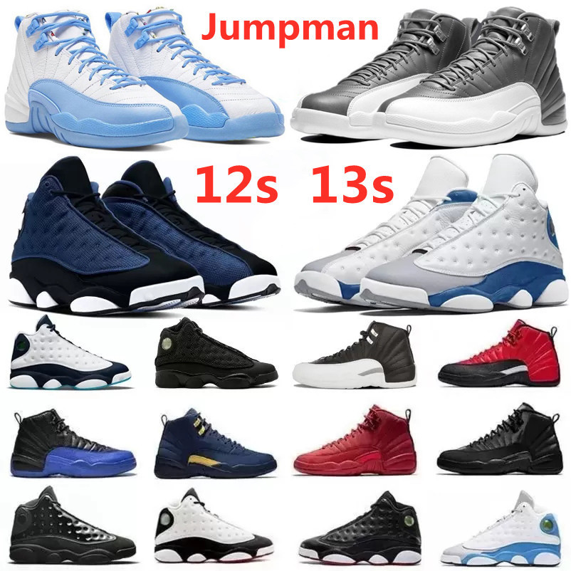 

Jumpman Basketball Shoes 12s Stealth University Gold UNC Hyper Royal Black Taxi Playoffs 2022 Royalty 13s French Brave Blue Obsidian Del Sol Men Women Sport Sneakers, Color#31