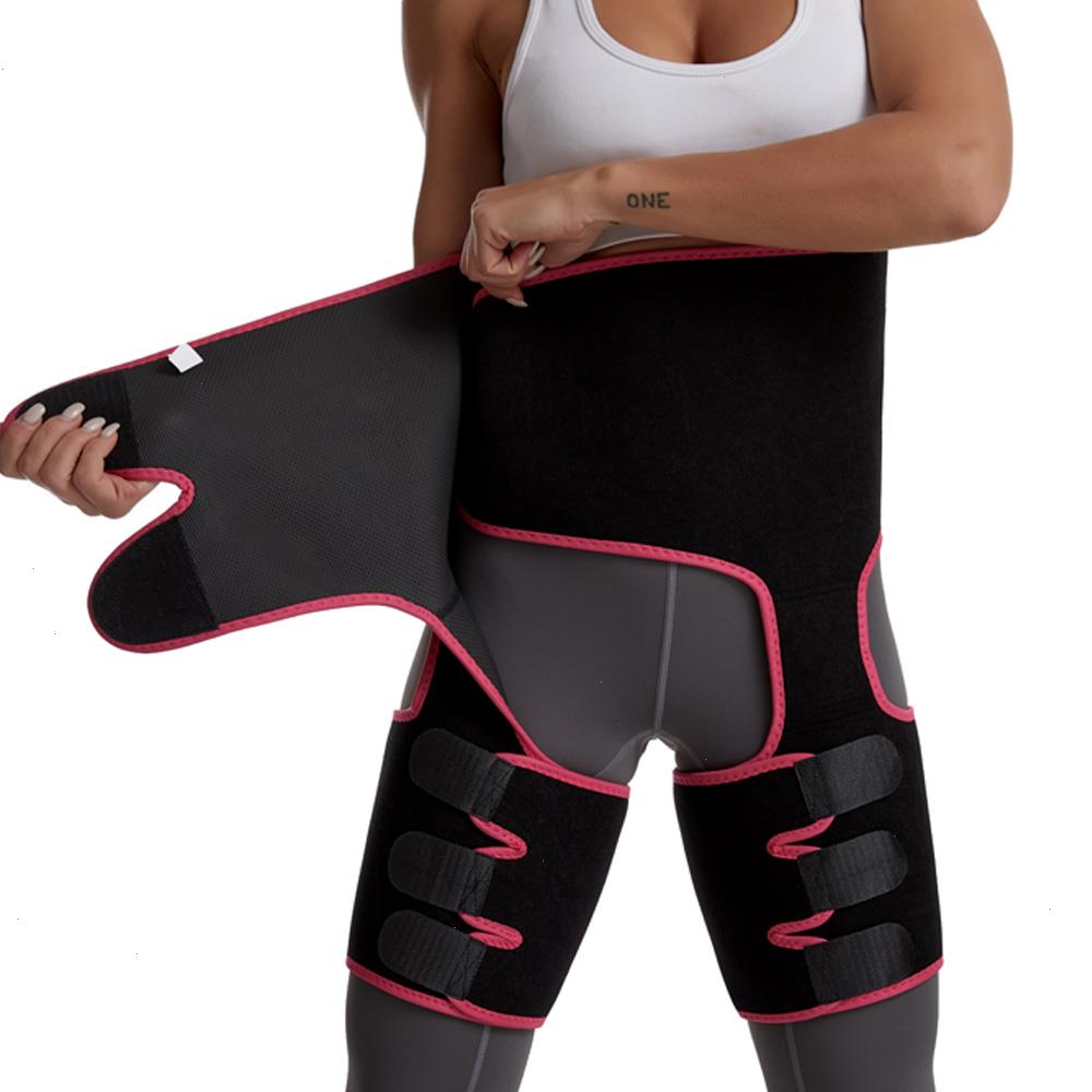 

Waist Legs Trainer Neoprene Body Shaper Women Slimming Belly Reducing Tummy Sweat Shapewear Workout Trimmer Belt Corset, Black