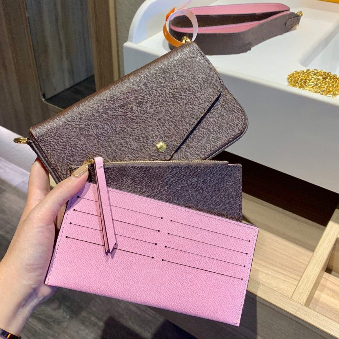 

2022 ss evening famous Designer Bags Women Fashion Handbags Envelope Clutch multiple colour Cute and portable Genuine Leather Zipper handbag Cross Body wallets, Color w