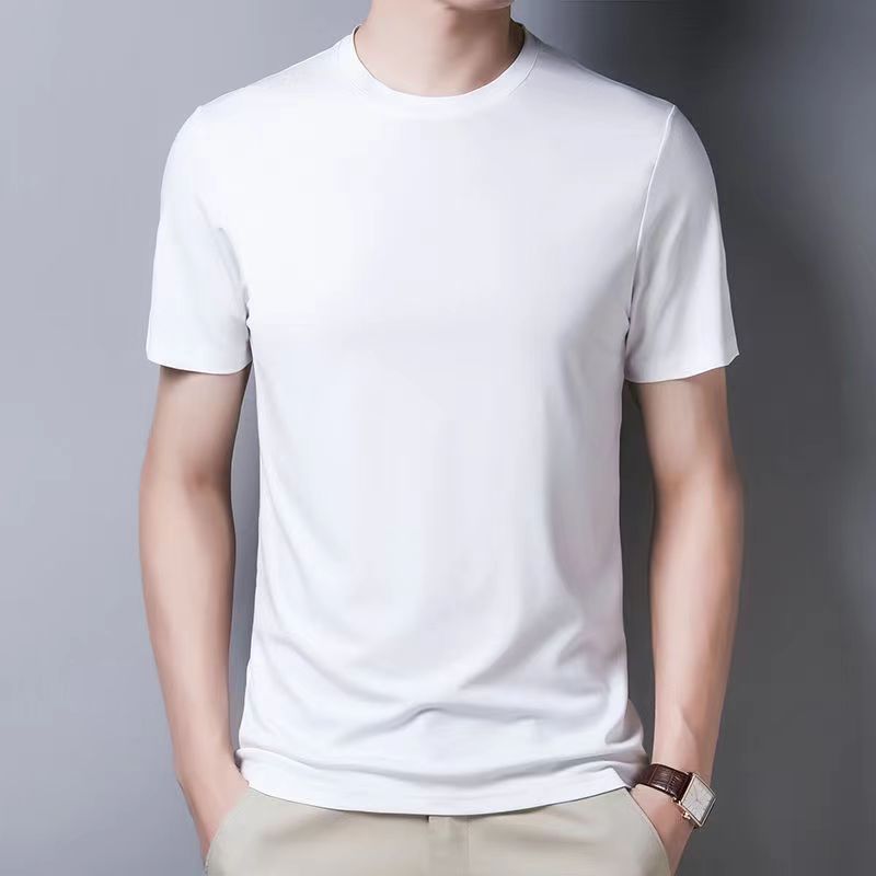 

Man T Shirts Summer Short With Letters Men Tees Shirt Unisex Tops, White
