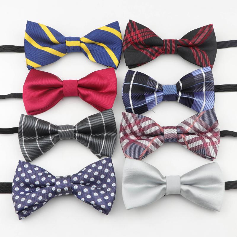

Bow Ties Plaid Children Bowtie Polyester Bowties Kids Classical Pet Striped Kid Butterfly Baby TieBow
