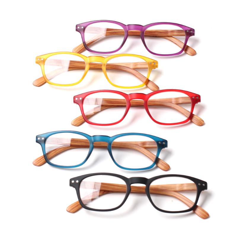 

Sunglasses 5 Pack Reading Glasses Optical Lenses For Men Women With Spring Hinge Decorative Eyeglasses Prescription HD Reader 0-600Sunglasse